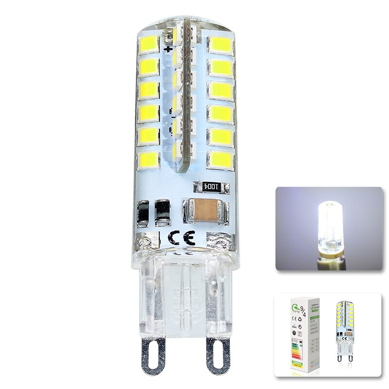 1 PCS Super Bright mini led lamp 4 W 110 V G9 Led lamp 48SMD 2835 Spotlight Kaars Vervangen Halogeen lampen 35 W