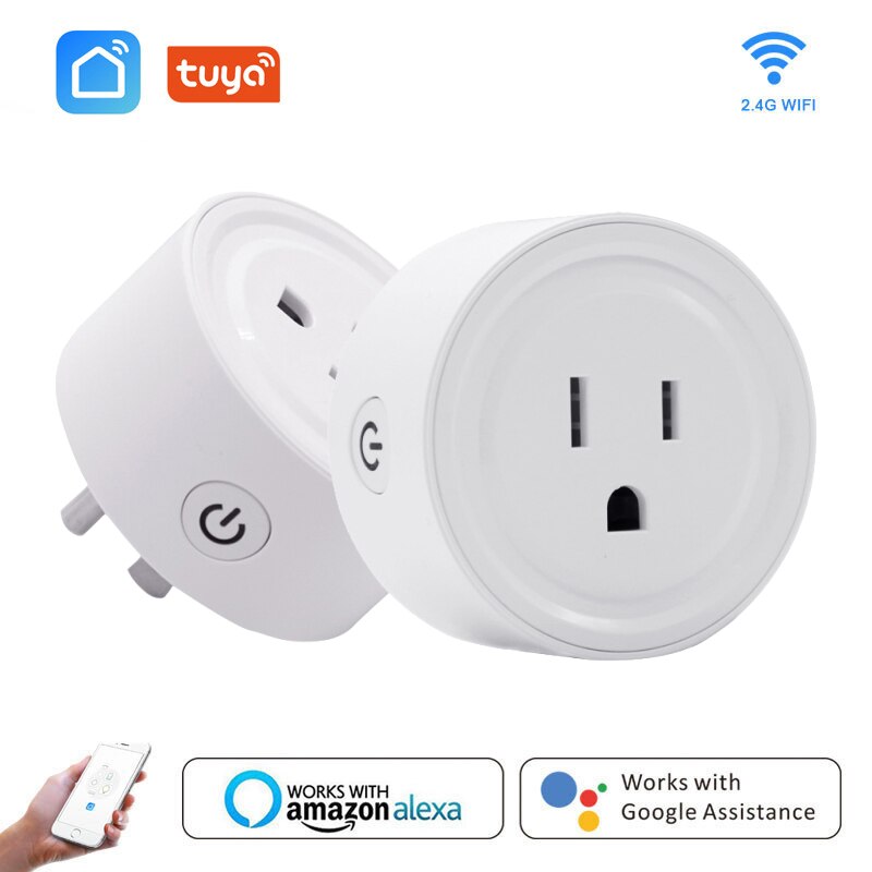 Wifi Smart Plug Outlet Afstandsbediening Us Plug Socket Voor Echo Alexa Google Thuis Voice Control Smart Socket Verlichting Accessoires