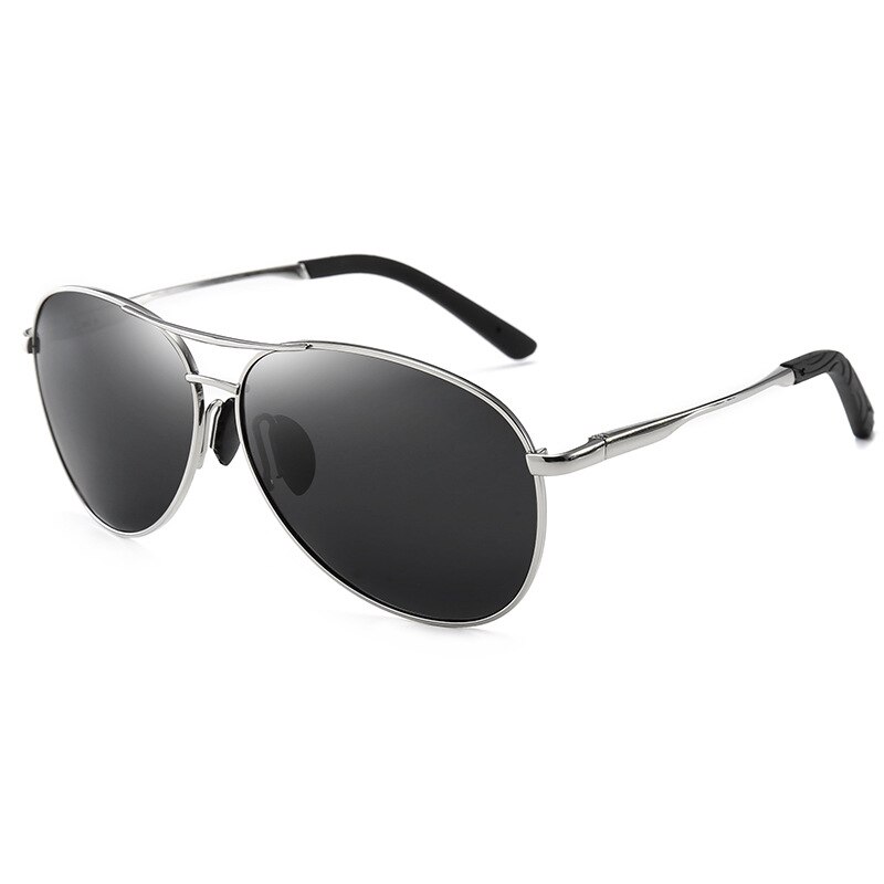 MYT_0252 Luchtvaart Metail Frame Gepolariseerde Zonnebril Mannen Zonnebril Vrouwen Piloot Mannelijke Zonnebril Rijden: C5 Silver Gray