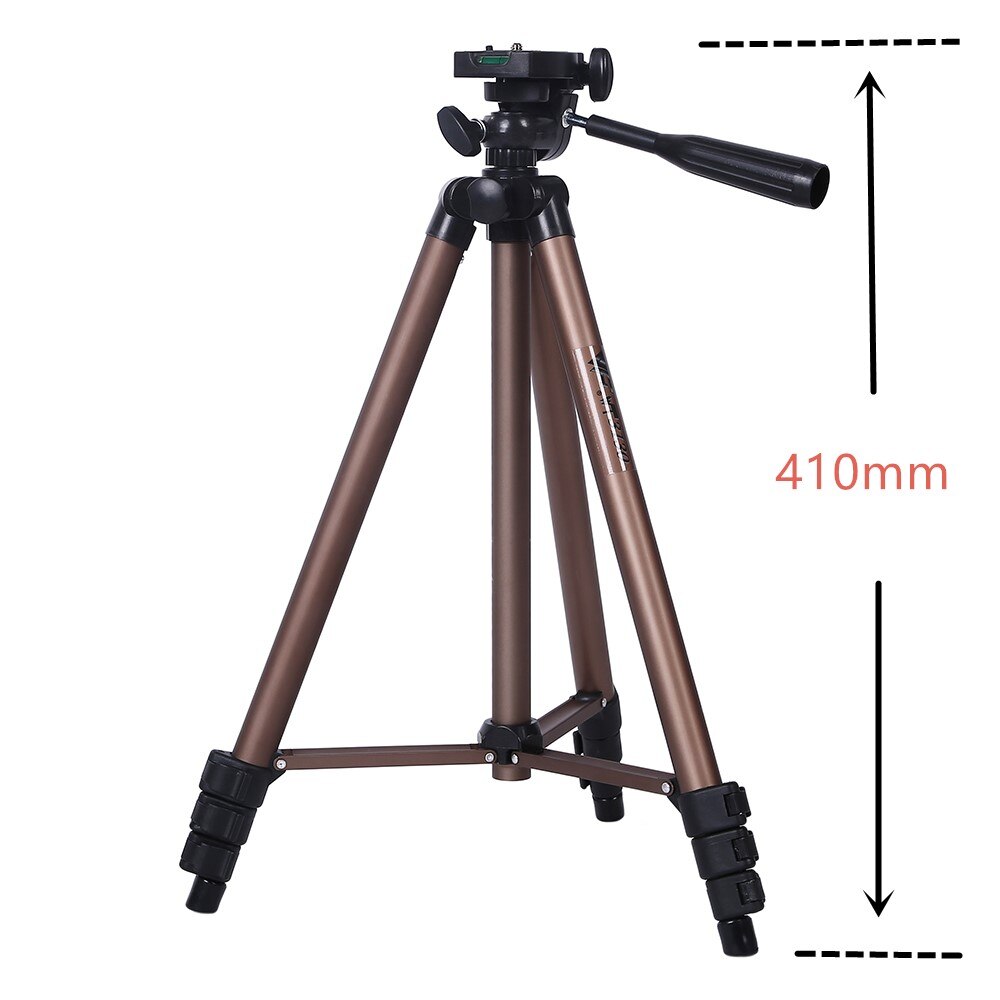 Profesional Metalen Camera Statief Voor Canon Nikon Sony Dslr Camera Camcorder Portable Statief Telefoon Camera Max 120Cm