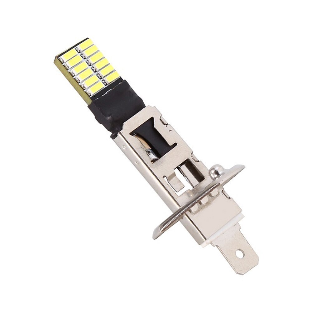 6500K 12V Hid Xenon Wit 24-SMD H1 Led Auto Vervanging Lamp Koplamp Mistlamp