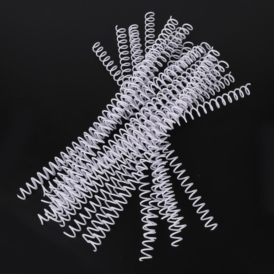 20pcs Plastic 30-Hole Loose Leaf Binders Ring Binding Spines Combs Capacity for DIY Paper 30 Holes A4 Paper 26 Holes B5 Paper