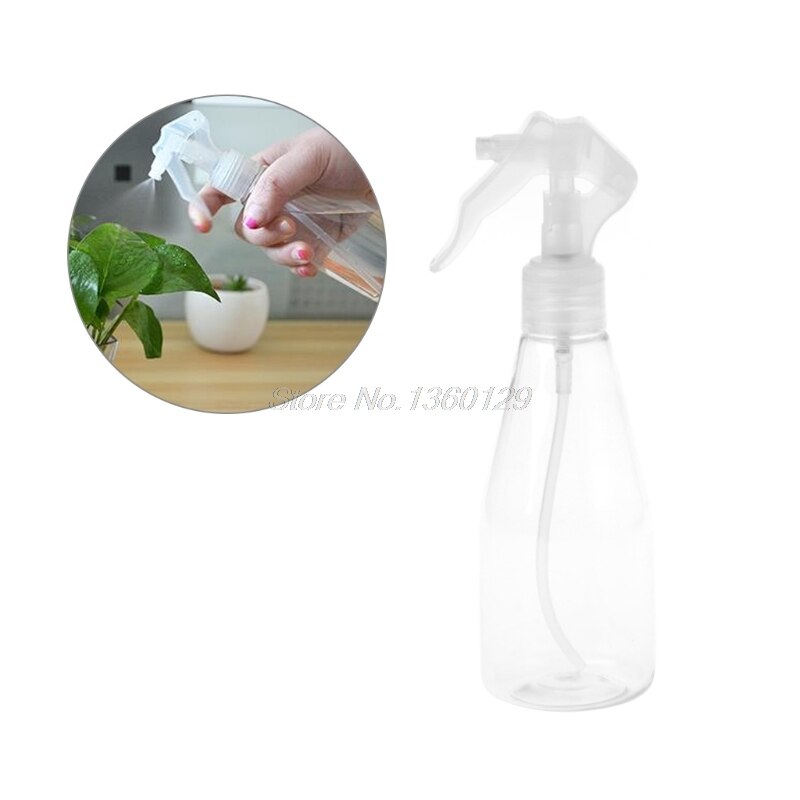 200 Ml Draagbare Plastic Spray Fles Transparante Make-Up Vocht Verstuiver Pot Plant Bloemen Water Sproeier Nov18