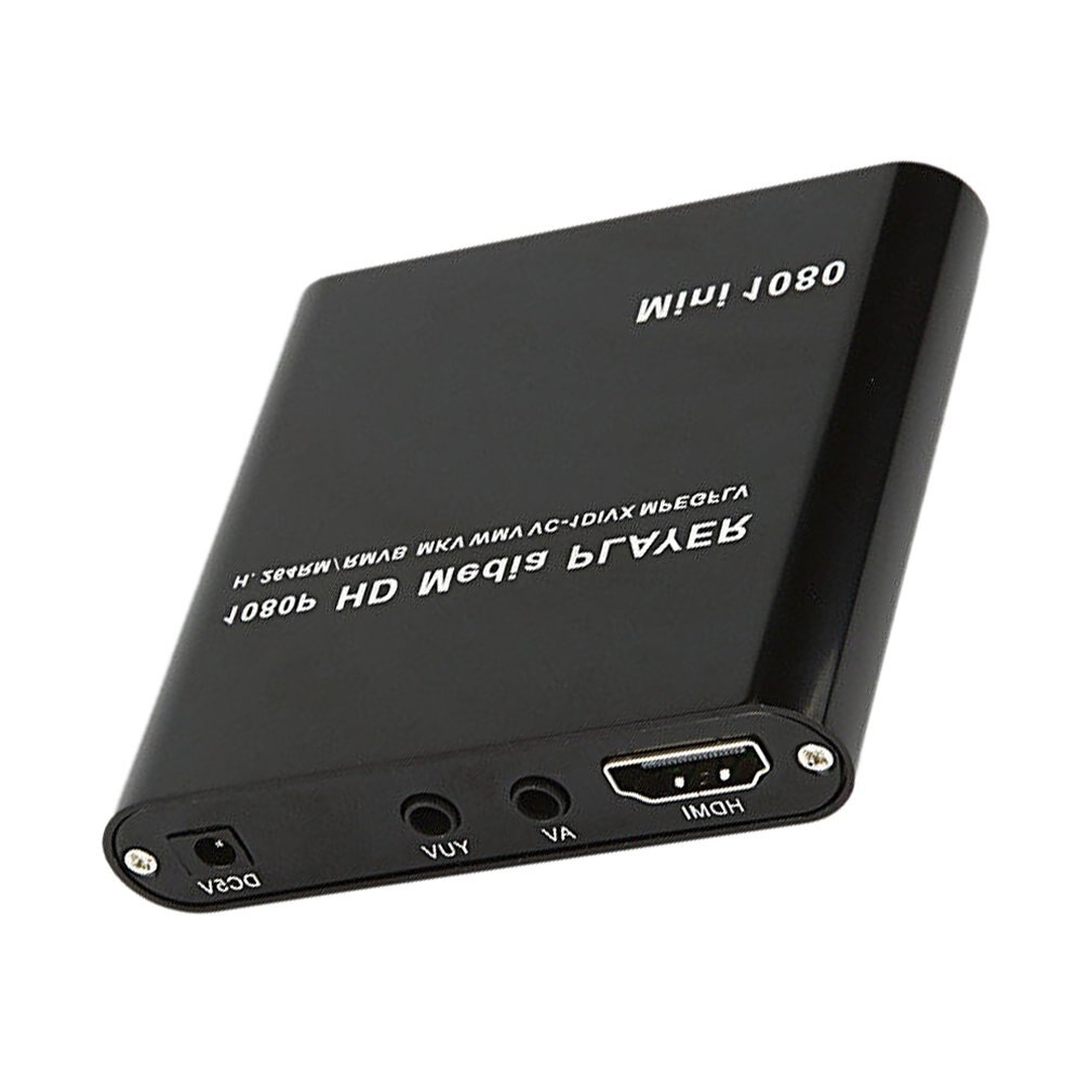 Mini HDMI Media Player 1080P HDD RM RMVB DIVX AVI MKV USB SD MPEG JPEG MOV