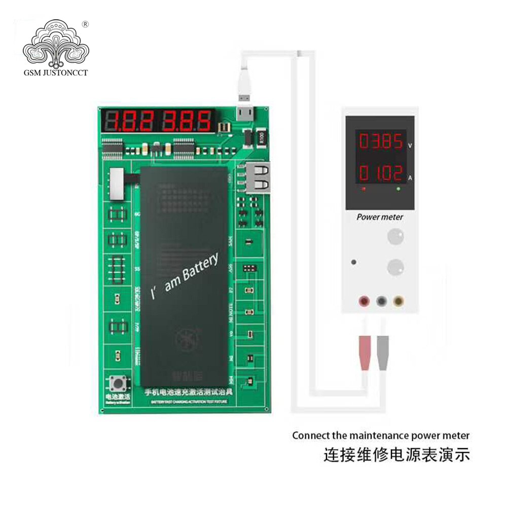 Mijing DC2015 Foriphone 5-x 11pro Max Mobiele Telefoon Batterij Snel Opladen Activeren Proefopstelling Opladen Board Compatibel Reparatie