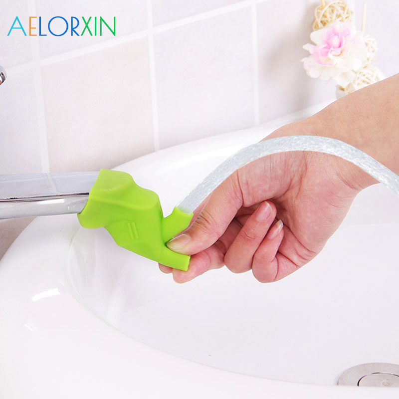 3Pcs/Lot Two Ways of Using Baby Kids Hand Washing Device Bathroom Accessories Handwashing Extension of The Water Trough