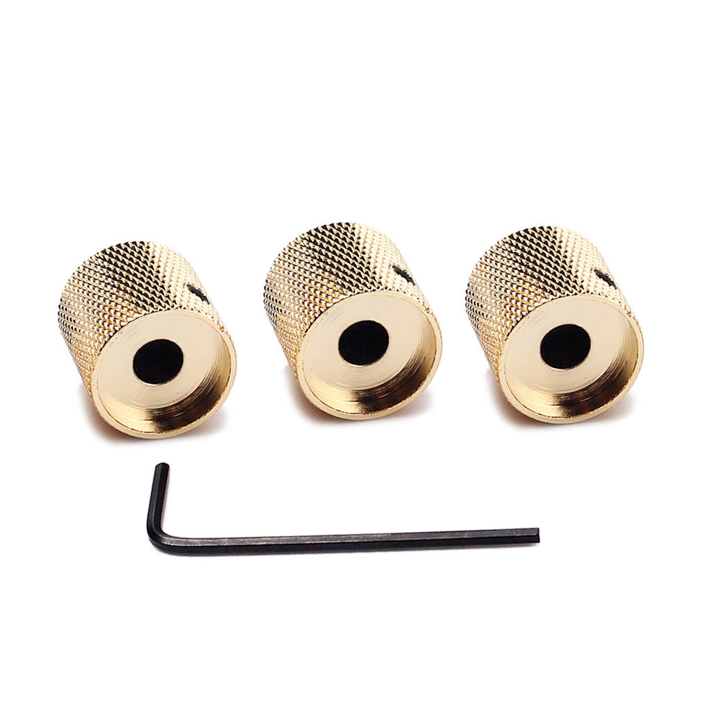 QUARKZMAN Potentiometer Drehknopf ABS Gitarre Knopf für E-Gitarre Verstärker Stereoanlagen Bass Lautstärke Ton 270° Drehknopf 6mm D Typ Welle Schwarz Weiß 20Stk
