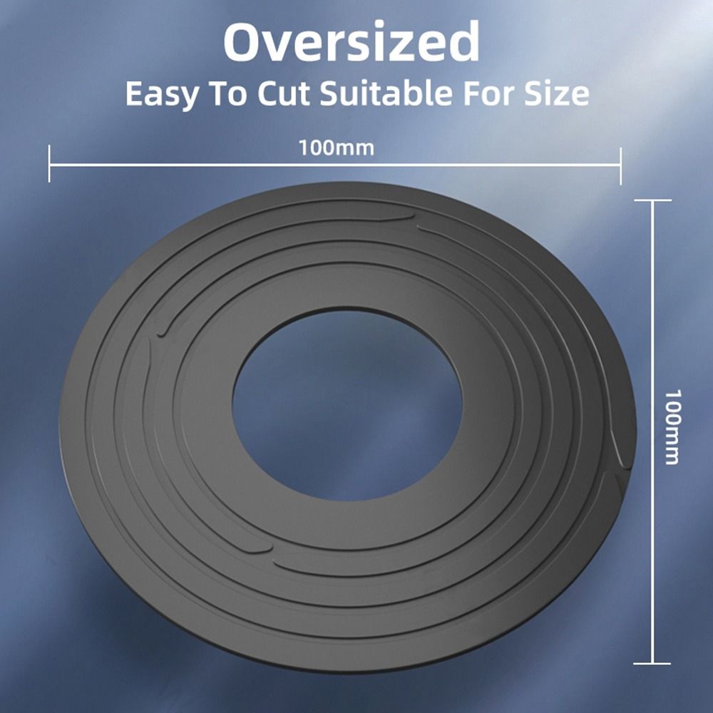 Nucleo di scarico a pavimento 138mm di grandi dimensioni odore e a prova di insetti nucleo di scarico a pavimento copertura di drenaggio rapido per fognatura nucleo del bagno può essere tagliato