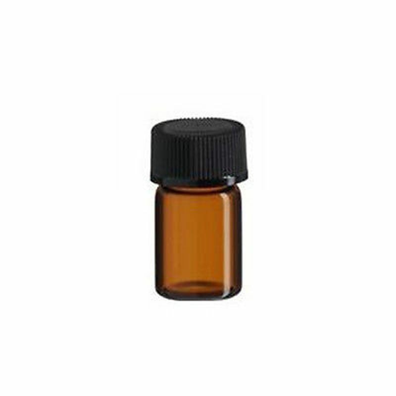 1Ml Etherische Olie Fles (Gat Plug) 50 Stks/pak 1 Pack Mini Amber Lege Etherische Olie Fles, navulbare, Cosmetische Container