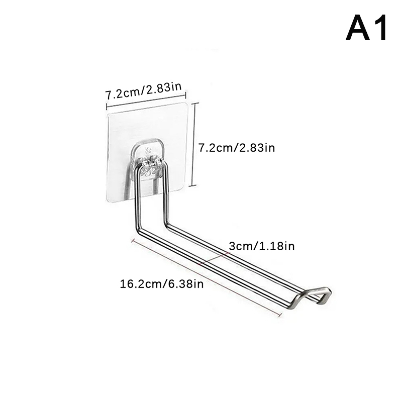 Veelzijdige Wandhanger Opslag Ruimtebesparende Opvouwbare Kleerhanger Rek Winddichte Antislip Organizer: Black