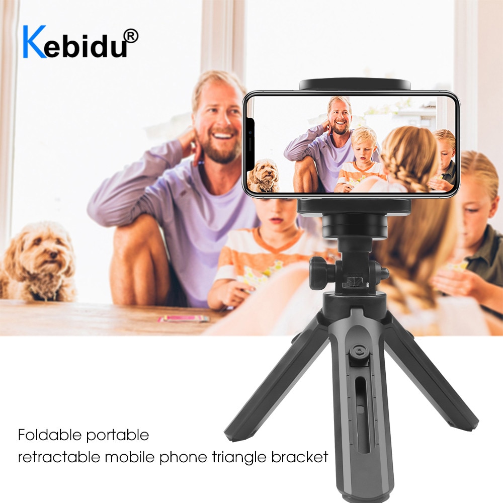 Flexible Mobile Phone Tripod Monopod Selfie Stick With Phone Clip For Smartphone Iphone XS SE Samsung S8 Xiaomi 10