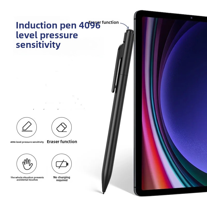 Kindle Scribe Write Touchscreen Stylus Pen Pressure Sensing Handwriting Pen Electromagnetic Pen Mobile Phone Stylus Pen: Blue