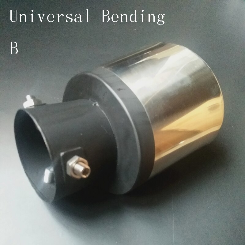 Car universal stainless steel muffler accessories for Volkswagen vw POLO Tiguan Passat Golf EOS Scirocco Jetta Bora Lavida: bending