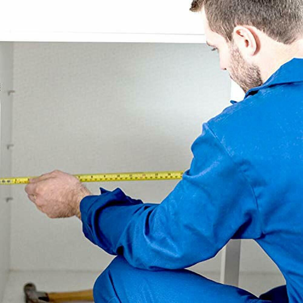 Tape Measure Self Lock Inch Metric Measuring Retractable for Construction Craft Woodworking L9 #2