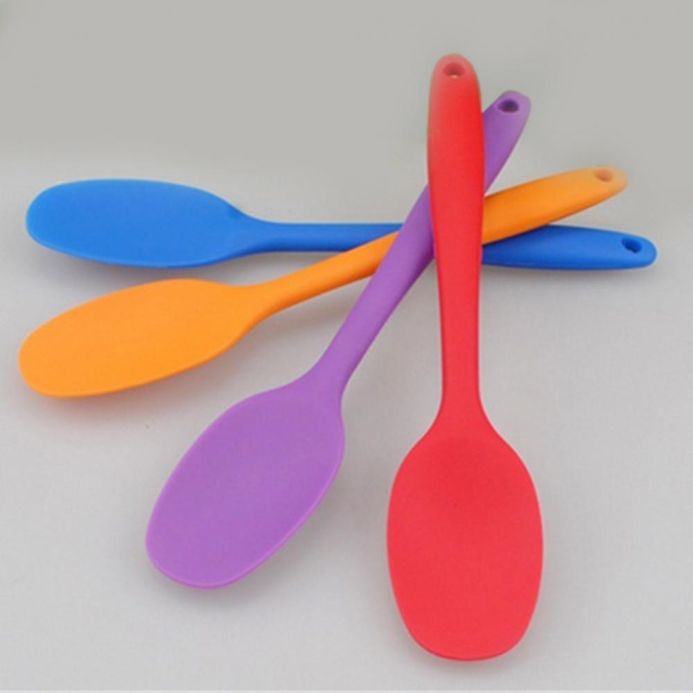 High Grade Silicone Spoon Cake Putty Spatula Bakeware Large Unity Spoon Utensil