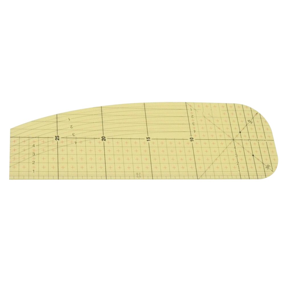 Heat Resistant Special Iron Ruler Fabric Measurement Tool Ironing Ruler DIY Sewing Supplies Measuring Tool: B