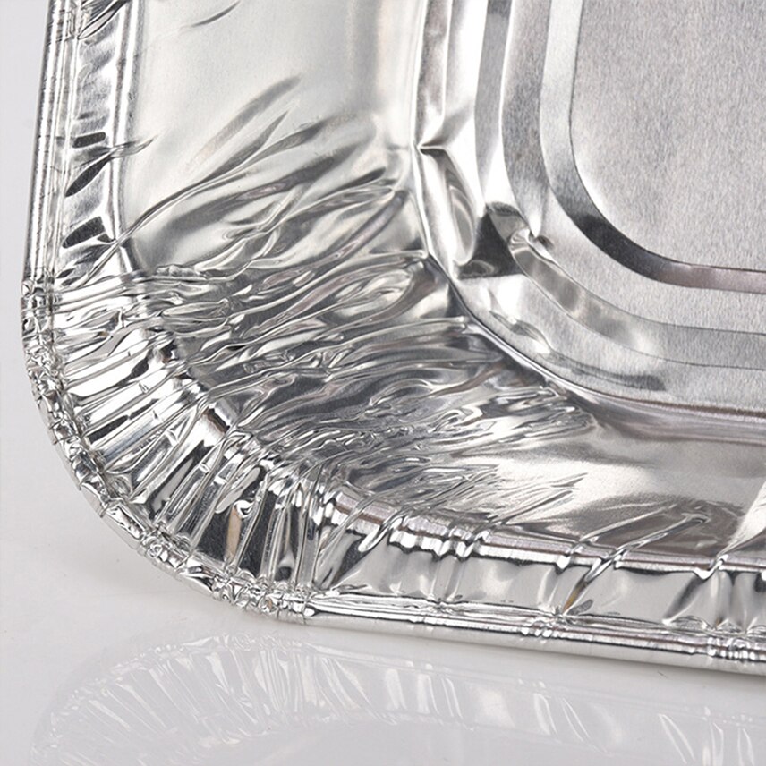 Plateau à dîner jetable en aluminium, avec couvercles, 3 compartiments, pour déjeuner, restes ou plateau à emporter, 780ML, 10 &amp; 30 pièces