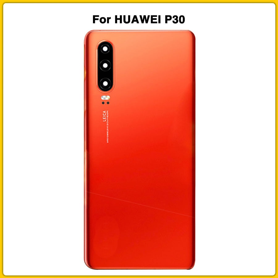 Original P30 Housing Case For HUAWEI P30 p30 pro Battery Cover Door Rear Cover WIth Lens Adhesive Sticker