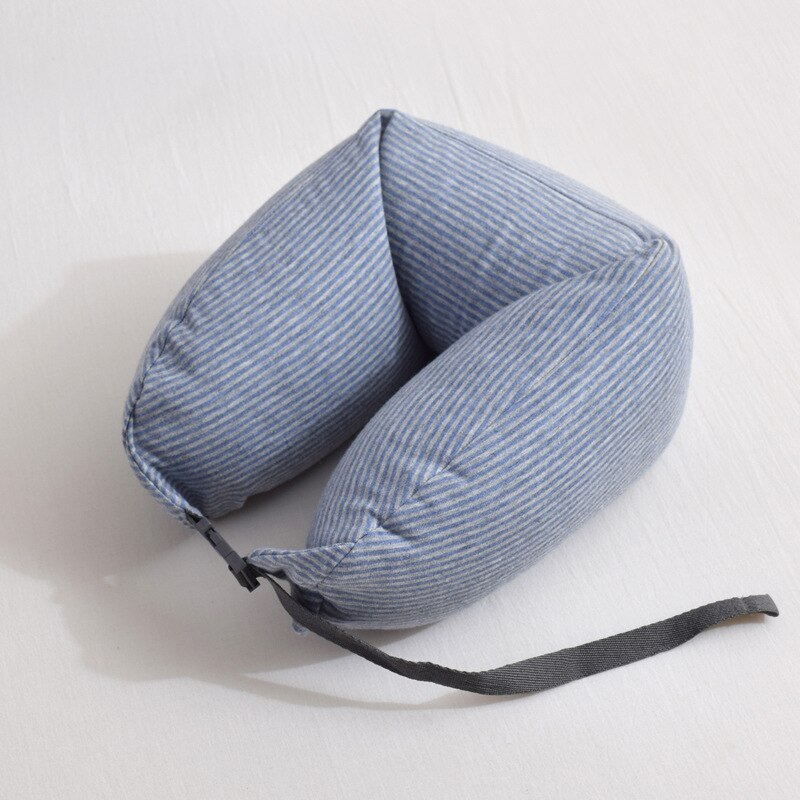 Japanese Lightweight Cotton U-shaped Pillow Pure Cotton Airplane Pillow Travel Pillow Neck Pillow: color5