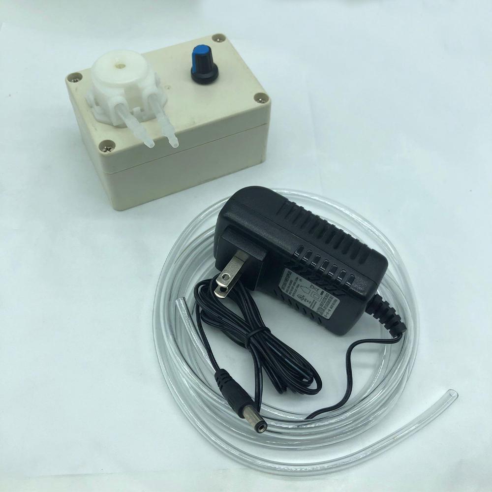 Laboratory Peristaltic Liquid Pump Adjustable Speed Miniature Peristaltic Pump Miniature Water Pump Titration Pump Metering Pump