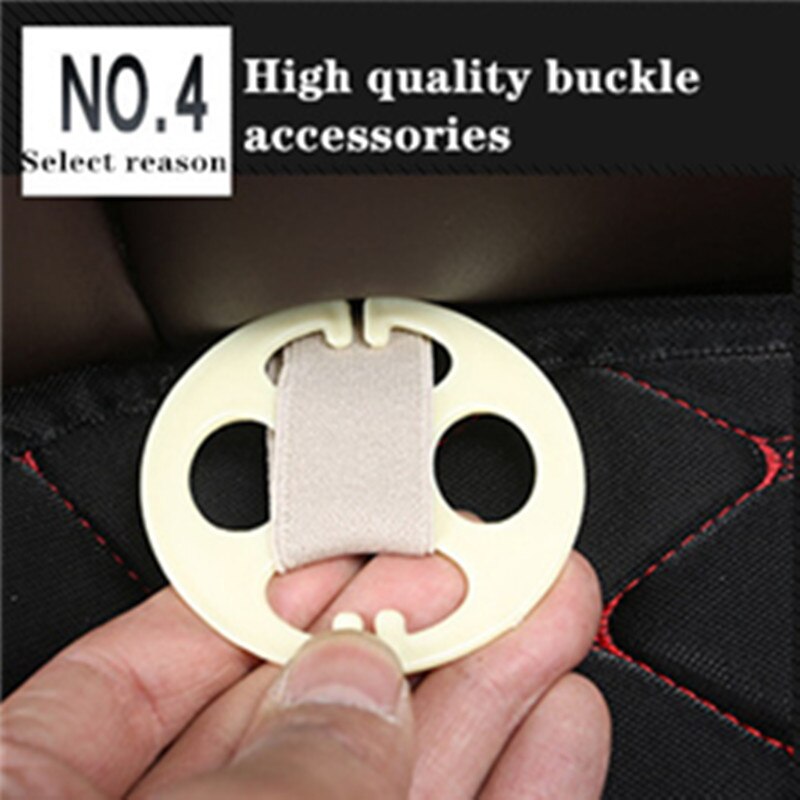 Fundas de lino para asiento de coche, Protector de tela de lino para asiento delantero y trasero, no deslizante, accesorios universales