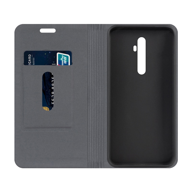 PU Leather Wallet Case For For OPPO Reno 2F Business Phone Case For For OPPO Reno 2Z Book Case Soft Silicone Back Cover