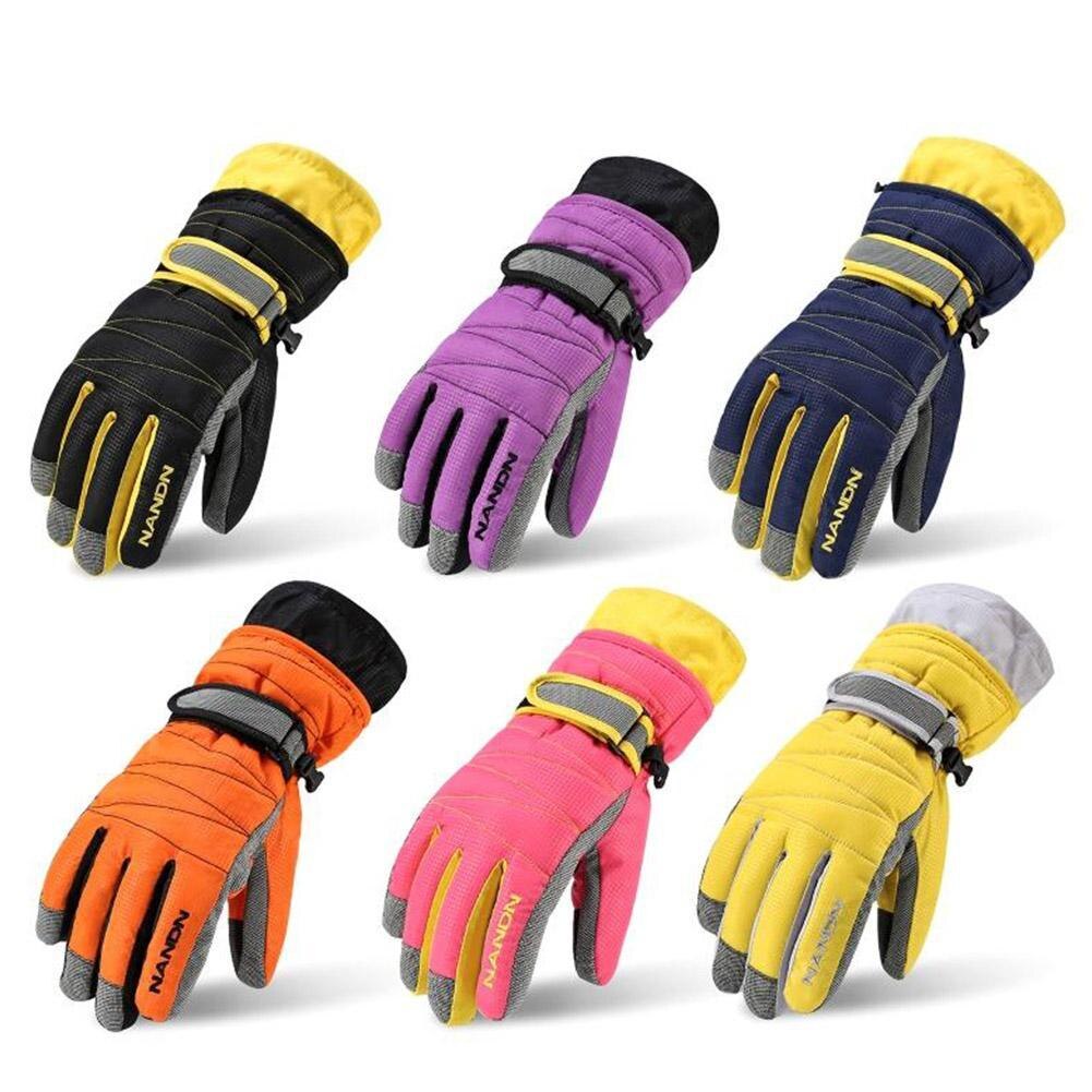 Unisexe hiver Tech coupe-vent imperméable gants temps Ski froid gant dans les mains coupe-vent gants