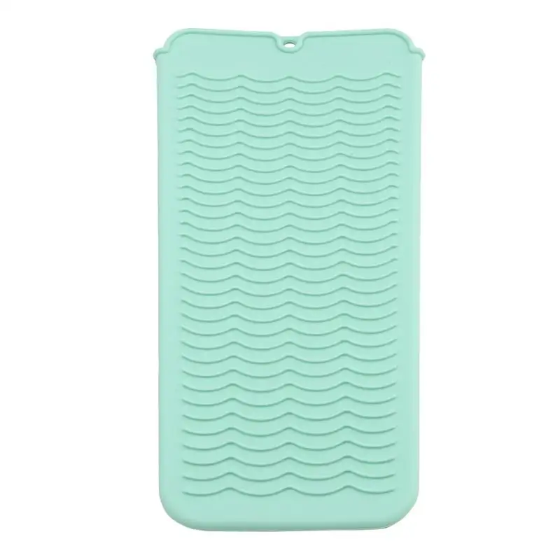 Stijltang Isolatie Mouw Clip Multifunctionele Antislip Platte Siliconen Anti Warmte Reizen Kapsel Tool: Beige
