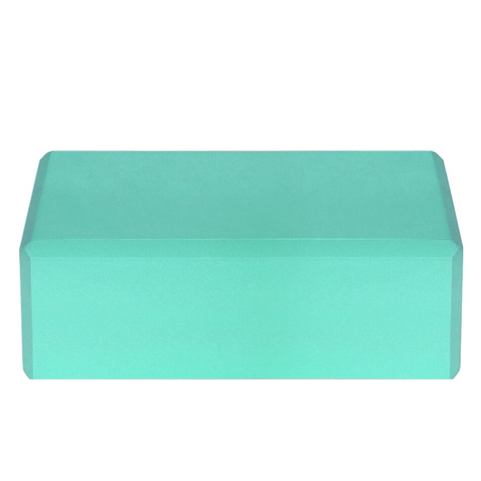 Yoga Block Set Pilates Fitness EVA Yoga Blocks Latex-free Non-slip for Exercise Workout Fitness Training Block Yoga Pilates: Mint green 1 pcs