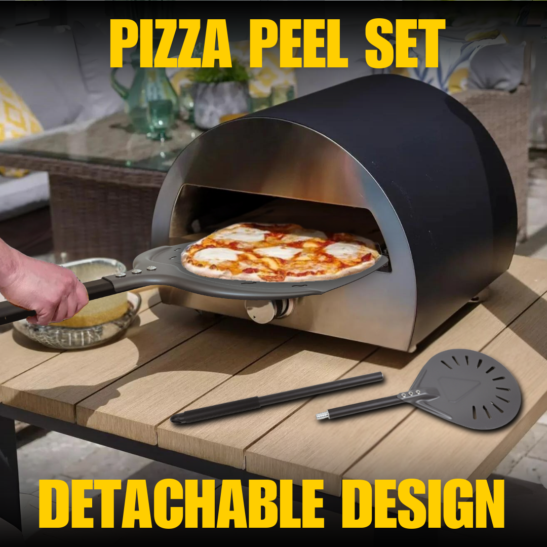 12 13 14 & 7 Inch Pizza Schil Lange Steel Draaien Peddel Aluminium Pizza Turner Bakken Tool Geperforeerde Keuken accessoires