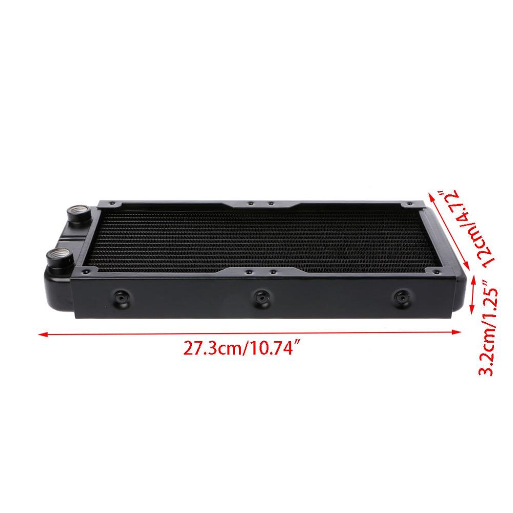 80/120/240/360mm Aluminum Computer Radiator Water Cooler Cooling For CPU GPU VGA RAM Heatsink Exchanger liquid Cooler: 240mm