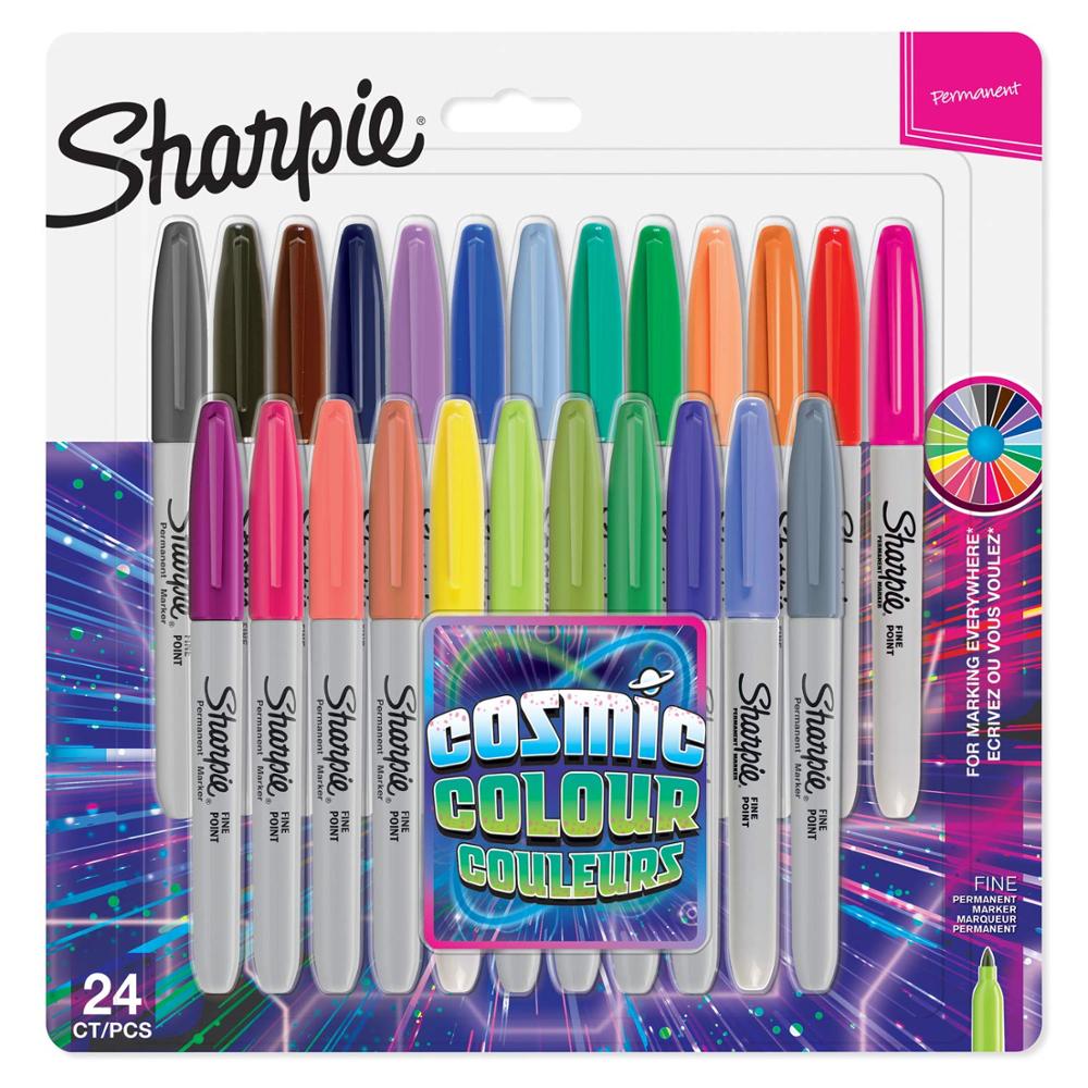 8/12/24 Pcs Set Sanford Sharpie Olie Marker Pennen Gekleurde Markers Art Pen Permanente Kleur Marker Pen Kantoorbenodigdheden 1Mm Nib