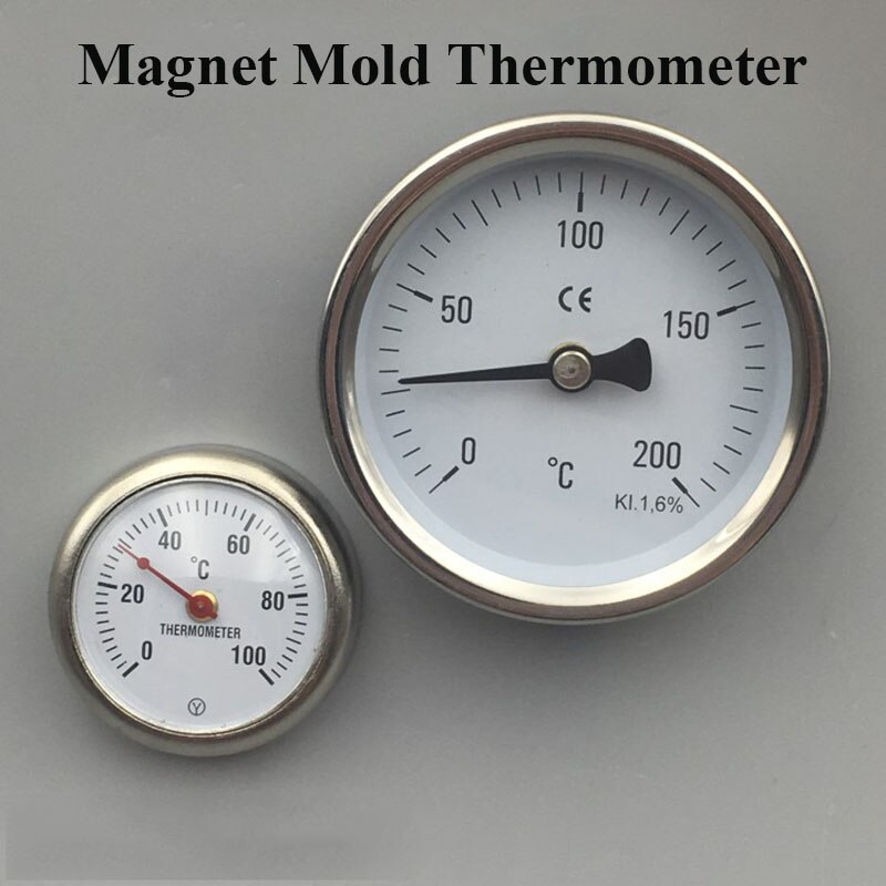 Mold Surface Magnet Thermometer 0 to 100 120 200 300°C Mold Temperature Gauge