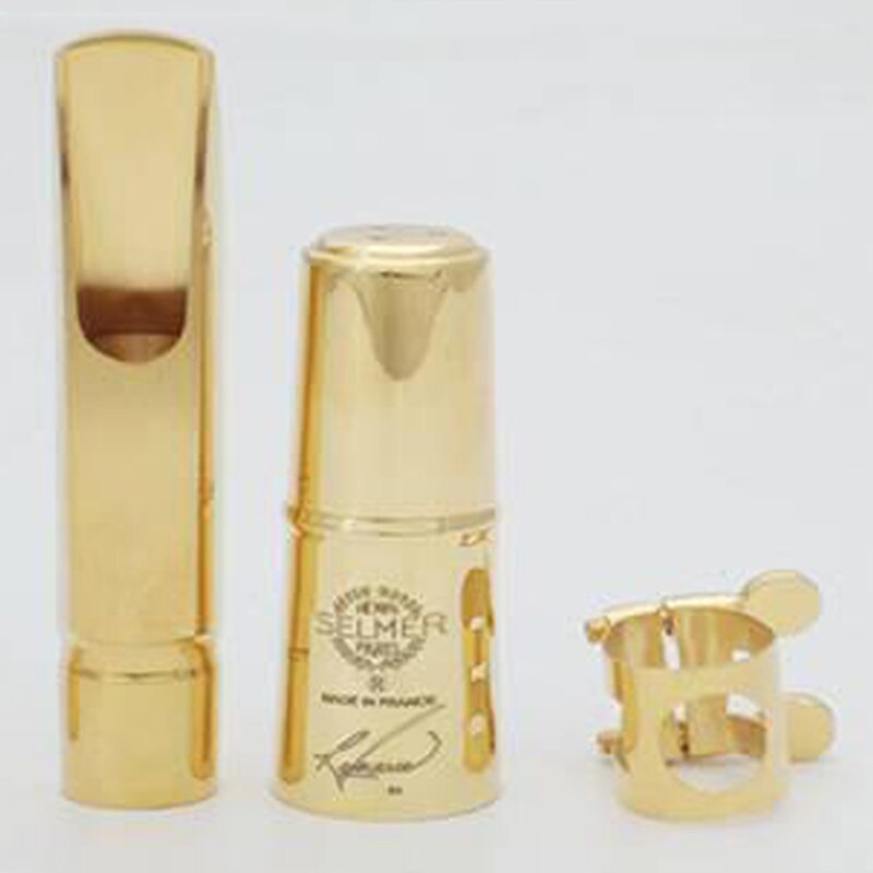 MFC Tenor Soprano Alto Saxophone Metal Mouthpiece R54 Gold Plating Sax Mouth Pieces Accessories Size 5 6 7 8 9