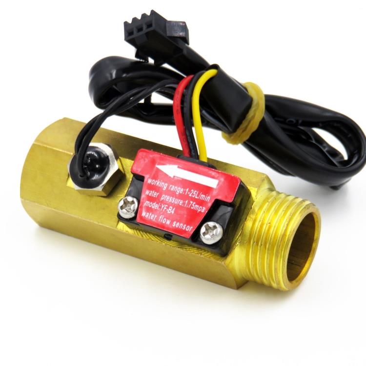 Digital Flow Meter Hall Flow Meter Low Power Digital Flow Sensor Battery-Powered Water Meter
