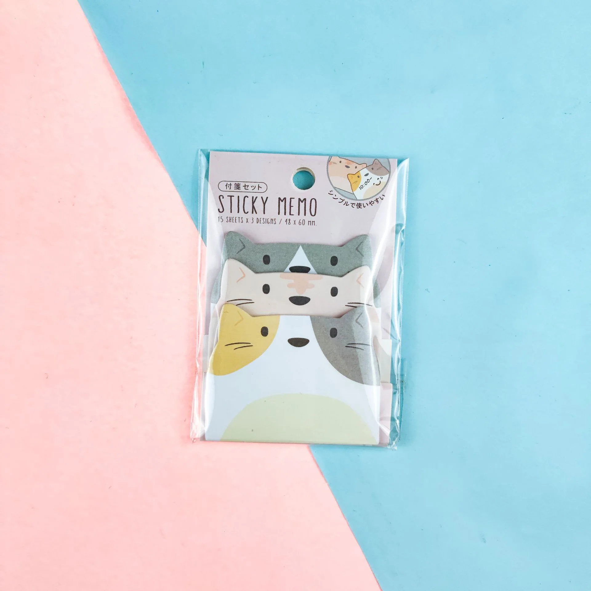 45Sheets Kawaii Paper Sticky Notes Notepad Memo Pads Sticky Notes School Stationery Stickers Posted it Sticky Note Pads: light yellow