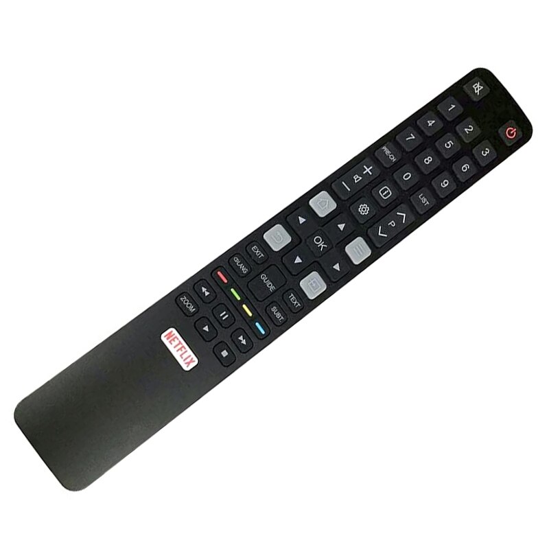 Télécommande RC802N YUI2 pour TCL TÉLÉVISEUR Intelligent 32S6000S 40S6000FS 43S6000FS U55P6006 U65P6006 U49P6006 U43P6006 U65S9906