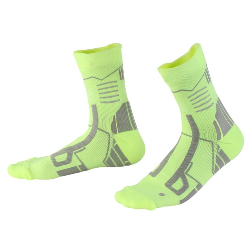 1 Pair Sports Cycling Socks Women Men Lightweight Anti-sweat Compression Running Ankle Hosiery Running: G / XL