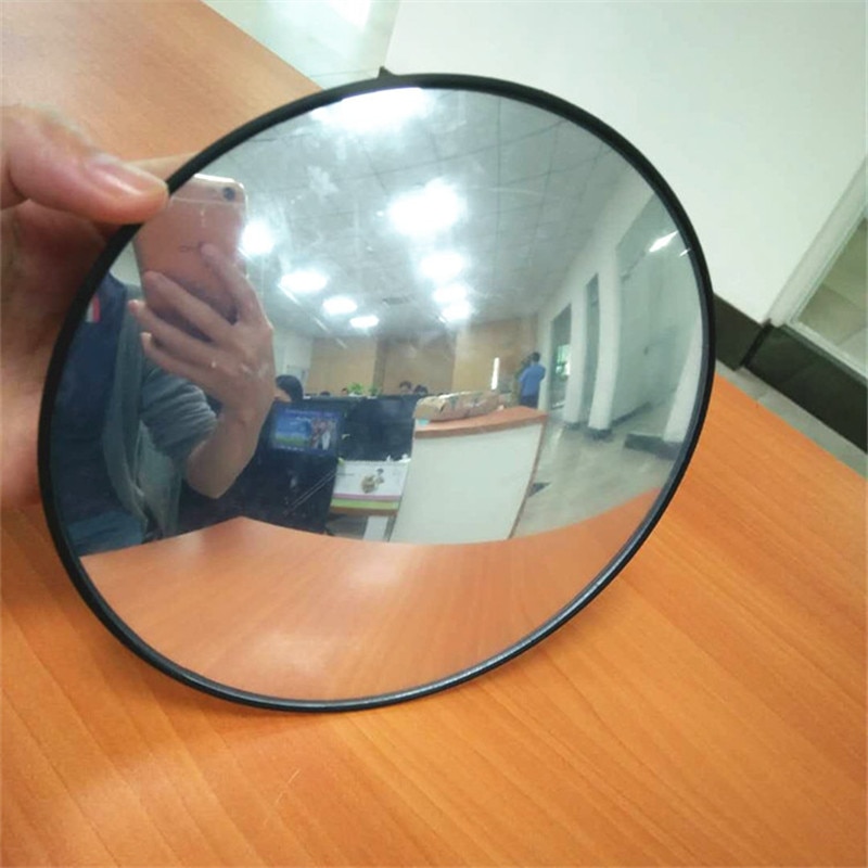 2-in-1 Baby Car Seat Mirror - Rear-Facing Infant Safety View Mirror With 2 Clip Types - Black