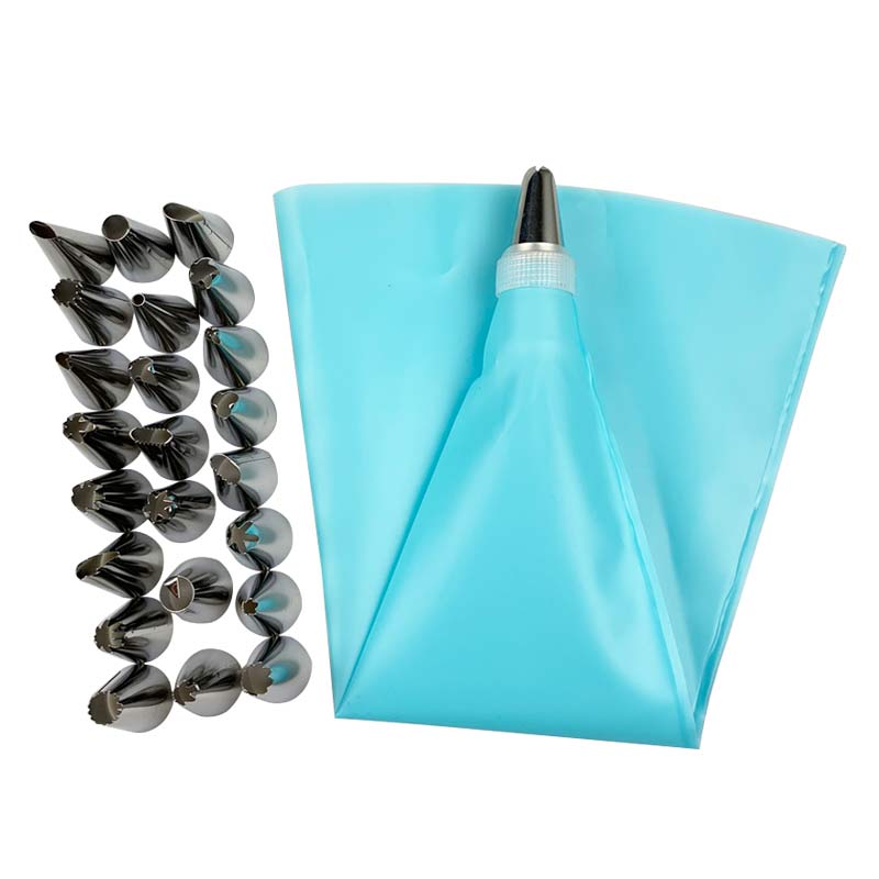Stainless steel cake decorating tool pipe pastry nozzle kitchen gadgets baking accessories