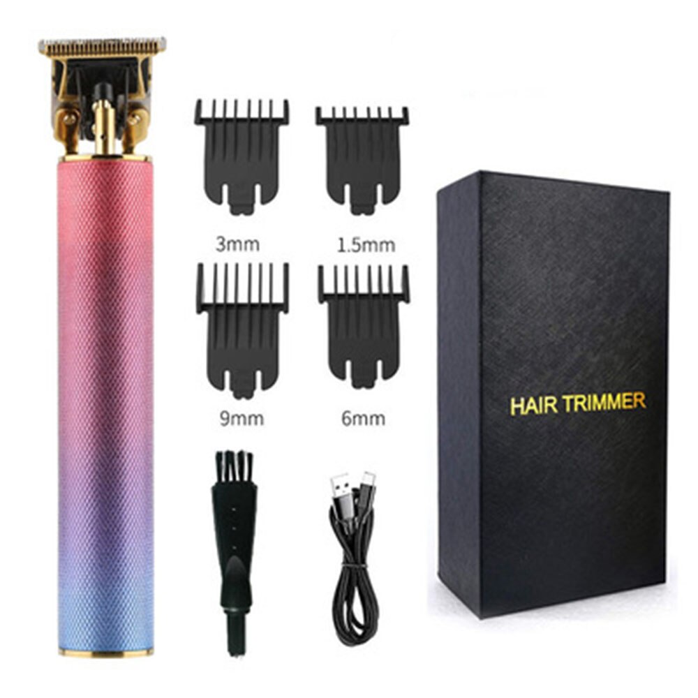 Trimmer For Men Clipper Hair Electric Cutter Mower Beard Shaver Haircut Machine Hairstyle Cutting Barbershop USB: Color