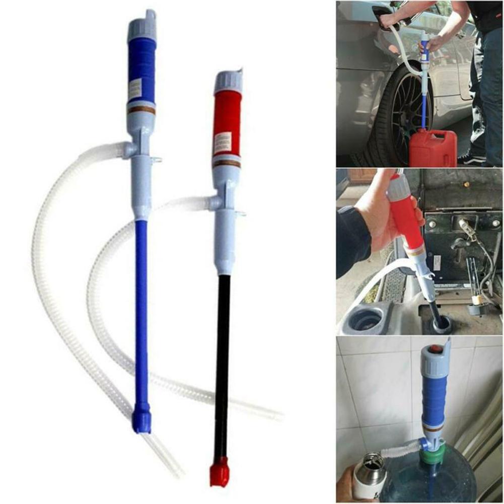 Fast Ship! Portable Mini Durable Hand Fluids Pump Siphon Syphon Pump Transfer For Fuel Oil Diesel Petrol Car Tool Accessories