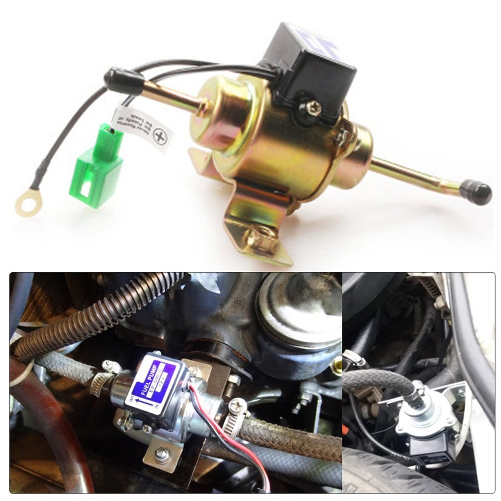 EP500 Universal Car Diesel Gasoline Fuel Pump Car Fuel Pump Diesel Petrol Gas Priming Pump Fuel Pump Direct Replacement