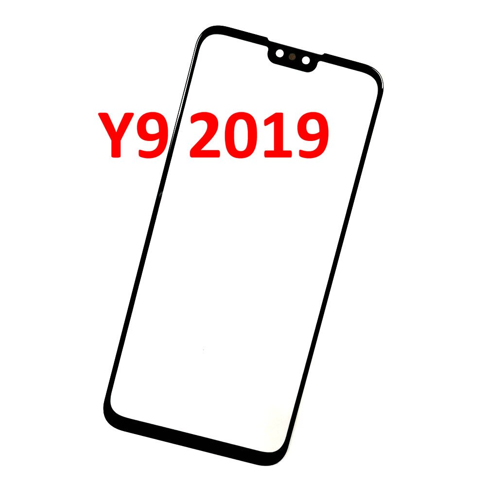 Front Screen For Huawei Y9 Touch Screen Touch Panel Front Outer Glass Replacement Parts