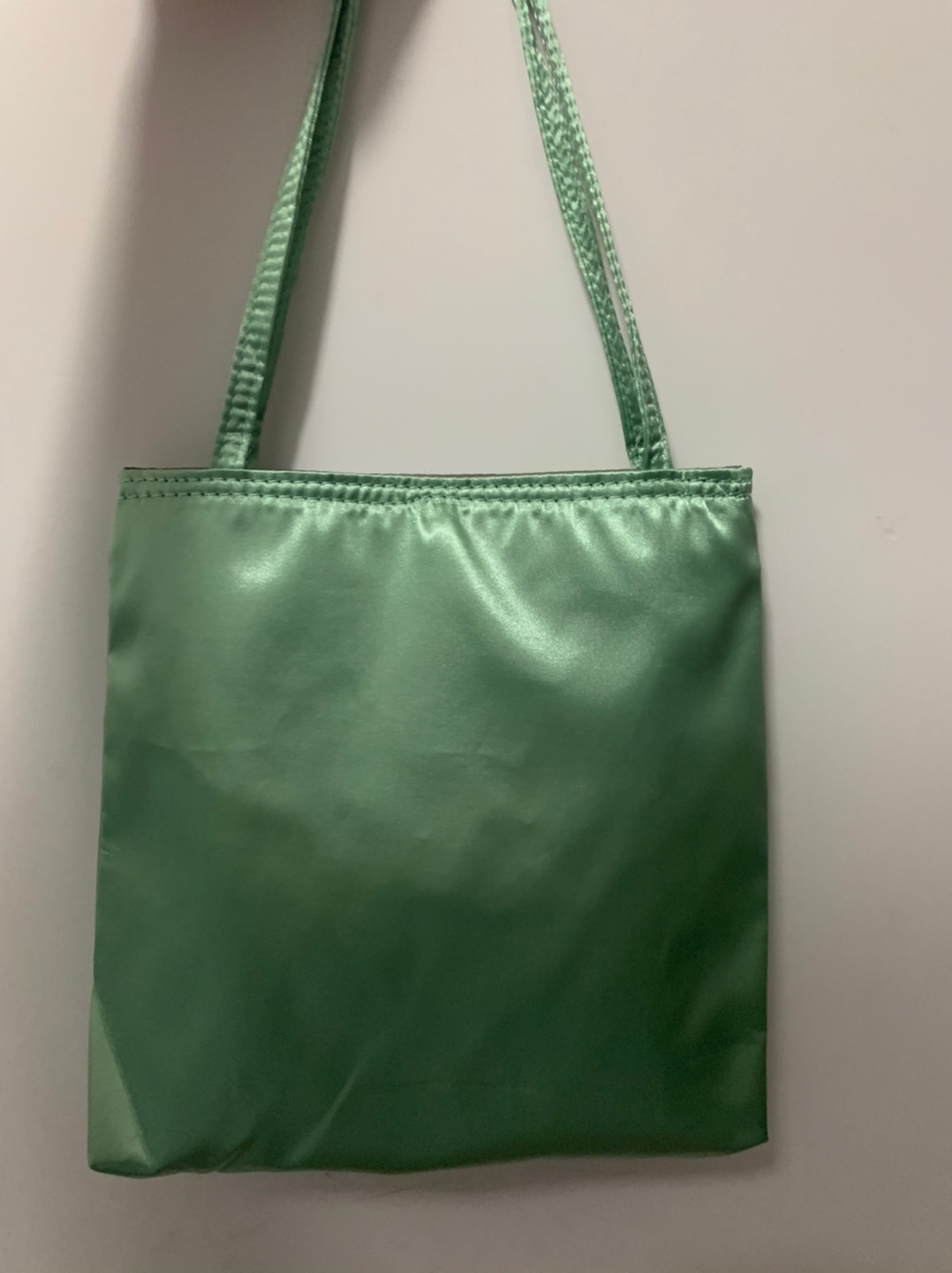 Vintage satijnen dames handtas, eenvoudige dames kleine casual tote bags, dames gesp, boodschappentassen, bolsa feminina