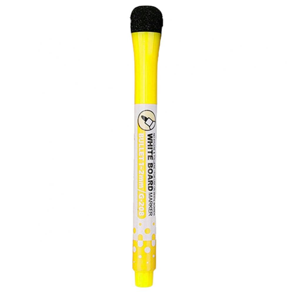Magnetische Whiteboard Marker Stift Löschbaren Stift für Zeichnung Schreiben Marker Löschbaren Gremium Marker Stift Büro Schule Liefert: Gelb