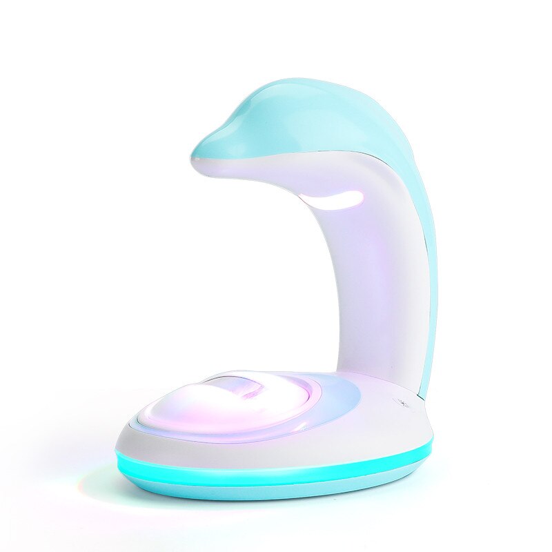 Clever Heimat Festival 3D Delphin Regenbogen Projektor USB blendend LED Leucht Lampe 19Apr1 Fan Luftbefeuchter: BU
