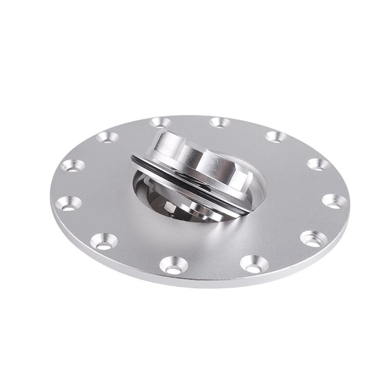 Universal Billet Aluminum Fuel Cell Cap Flush Mount for Fuel Surge Tank VR-SLFCC-01SL