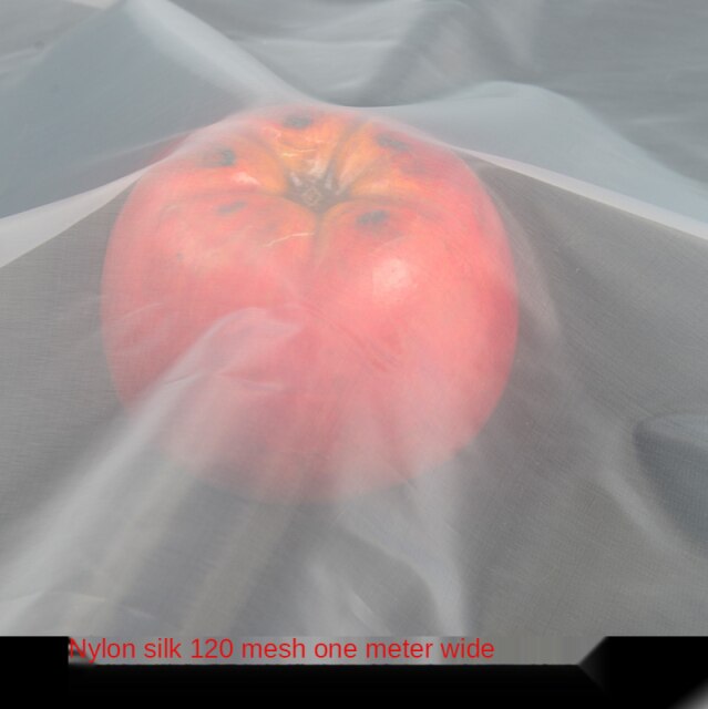 Nylon net filter 80/100 /120/150/160/200/250/260/300/350/400/450/500mesh 180-25 micron nylon wine water filter paint ink purify: XS / Silver