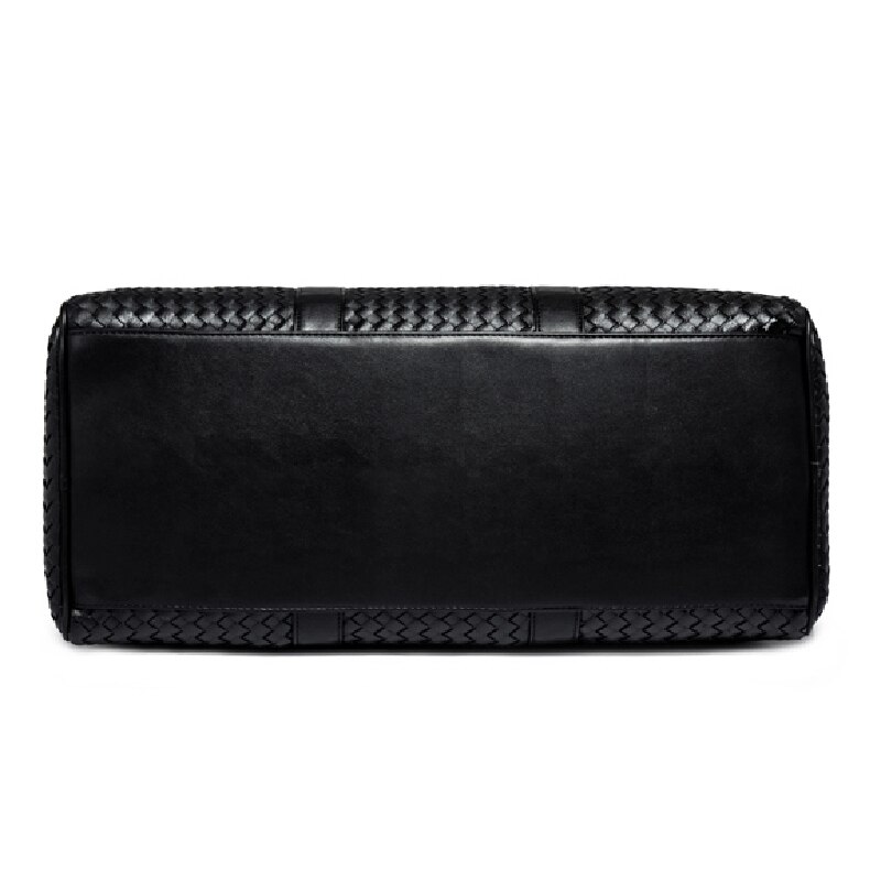 Bolso de lona impermeable para hombre y mujer, Maleta de viaje de gran capacidad, informal, de cuero grueso